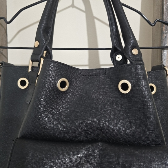 ⭐️40% Off⭐️ Dune London Damzele Day Black Bucket Tote Bag - Picture 10 of 12